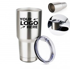 30oz Stainless Steel Tumbler With Magslider Lid